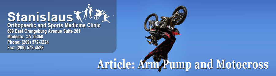 Article: Arm Pump and Motocross